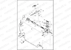 BRAKE CONTROL, REAR (1 OF 2)