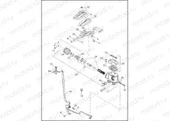 BRAKE CONTROL, REAR