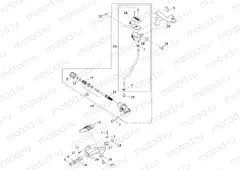 BRAKE CONTROL, REAR