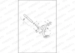BRAKE CONTROL, REAR XG750A