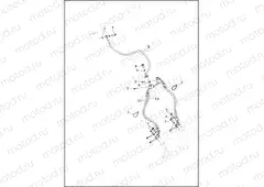 BRAKE LINE, FRONT