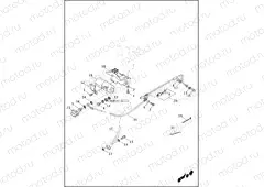 BRAKE LINE & MODULE, REAR, ABS