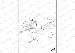 BRAKE LINE & MODULE, REAR, ABS