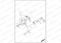 BRAKE LINE & MODULE, REAR, ABS