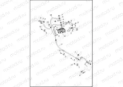 BRAKE LINES AND MODULE, REAR - ABS