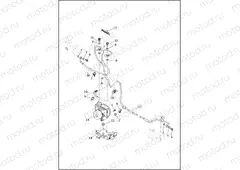 BRAKE LINES AND MODULE, REAR - ABS