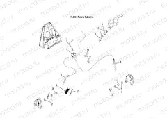 BRAKE LINES | BRAKE LINES, FRONT - A05MH68AP (4999609960B07)