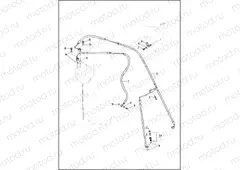 BRAKE LINES, FRONT, ABS