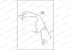 BRAKE LINES, FRONT - ABS
