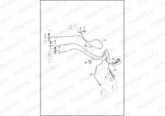 BRAKE LINES, FRONT - ABS