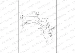 BRAKE LINES, FRONT - ABS