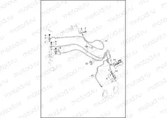 BRAKE LINES, FRONT - ABS