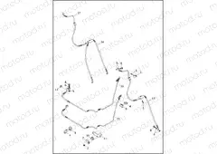 BRAKE LINES, FRONT - ABS