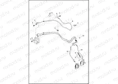 BRAKE LINES, FRONT - ABS