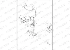 BRAKE LINES, REAR - ABS