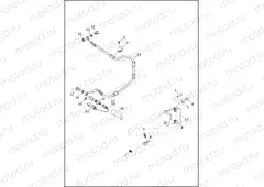 BRAKE LINES, REAR - NON-ABS