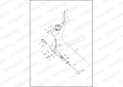 BRAKE, MASTER CYLINDER, REAR