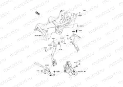 Brake Pedal/Throttle Lever