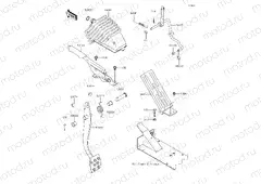 Brake Pedal/Throttle Lever