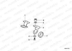 Brake pipe bracket