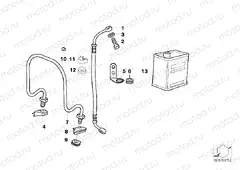 Brake pipe/front brake hose