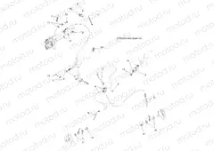 BRAKES | BRAKES, BRAKE LINES - A13MH46AF/AX/MS46AX (49ATVBRAKELINE11SP500)