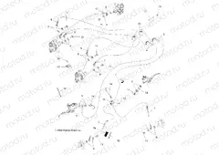 BRAKES | BRAKES, BRAKE LINES - A15S6A76FA (49ATVBRAKELINE096X6)