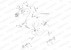 BRAKES | BRAKES, BRAKE LINES - A15SAA32EH (49ATVBRAKELINE14SP570)