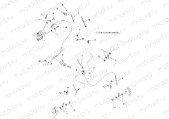 BRAKES | BRAKES, BRAKE LINES - A15SJE57HI (49ATVBRAKELINE1570SPTR)