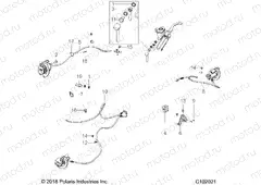 BRAKES | BRAKES, BRAKE LINES - A20SXD95A9/E95AG