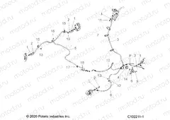 BRAKES | BRAKES, BRAKE LINES - A20SXN85A8/CA8 (C102211-1)