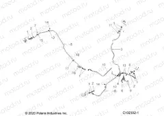 BRAKES | BRAKES, BRAKE LINES - A20SYE85AP/CAP (C102332-1)