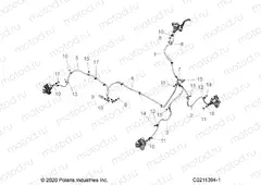 BRAKES | BRAKES, BRAKE LINES - A23SHE57AL/AS (C0211394-1)