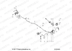 BRAKES | BRAKES, BRAKE LINES AND MASTER CYLINDER - A20HAB15A2 (C101403)