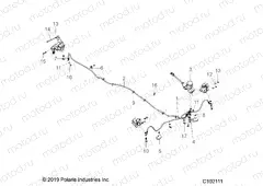 BRAKES | BRAKES, BRAKE LINES AND MASTER CYLINDER - A20HZB15A1/A2/B1/B2 (C102111)