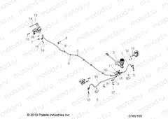 BRAKES | BRAKES, BRAKE LINES AND MASTER CYLINDER - A23HZB15A1/A4/B1/B4  (C102155)
