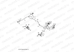 BRAKES | BRAKES, BRAKE LINES AND MASTER CYLINDER - D151DPD1AJ/2D/1L/1M/2M (49BRUTUSBRAKELINE15)