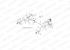 BRAKES | BRAKES, BRAKE LINES and MASTER CYLINDER - L15U2NAGFA/MA (49LEVBRAKELINES15M)