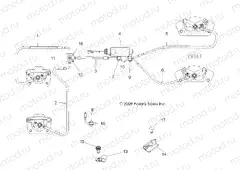 BRAKES | BRAKES, BRAKE LINES and MASTER CYLINDER - R11VH76/VY76 ALL OPTIONS (49RGRBRAKELINES10RZR)