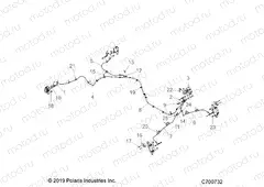 BRAKES | BRAKES, BRAKE LINES AND MASTER CYLINDER - R20RRE99DS (C700732)