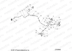 BRAKES | BRAKES, BRAKE LINES AND MASTER CYLINDER - R20RRE99J1 (C700992)