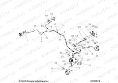 BRAKES | BRAKES, BRAKE LINES AND MASTER CYLINDER - R20RRP99CF/FF (C700874)