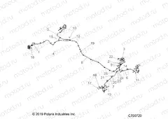 BRAKES | BRAKES, BRAKE LINES AND MASTER CYLINDER - R20RSM99AL (C700720)