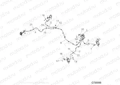 BRAKES | BRAKES, BRAKE LINES AND MASTER CYLINDER - R21RRM99AG (C730065)