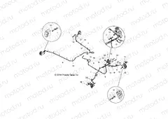 BRAKES | BRAKES, BRAKE LINES AND MASTER CYLINDER - Z15VDE99AT/AL/AV/AW/LP/EW/AO/AP/AZ/NV/NW/K99AA/AU (49RGRBRAKELINES151000)