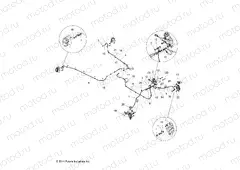 BRAKES | BRAKES, BRAKE LINES AND MASTER CYLINDER - Z15VFE99AT/AV/AP (49RGRBRAKELINES1510004)