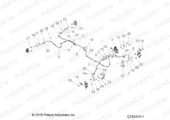 BRAKES | BRAKES, BRAKE LINES AND MASTER CYLINDER - Z20A4E99AH/BH/LH (C701017-1)