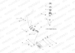 BRAKES | BRAKES, BRAKE PEDAL and MASTER CYLINDER - A15SDA57FH (49ATVBRAKEFOOT11SP500F)