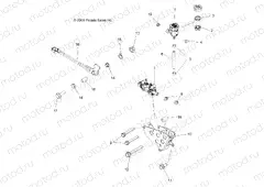 BRAKES | BRAKES, BRAKE PEDAL and MASTER CYLINDER - A15SVA85AD (49ATVBRAKEFOOT10SP850)