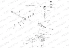 BRAKES | BRAKES, BRAKE PEDAL and MASTER CYLINDER - A15SXE95FK (49ATVBRAKEFOOT13SP850F)